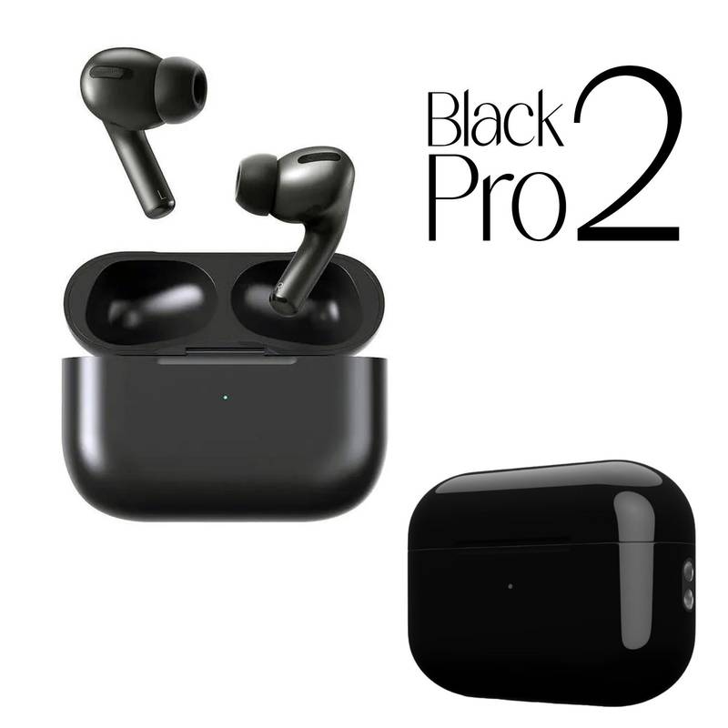 AirPods 2nd Generation Black Edition High Quality