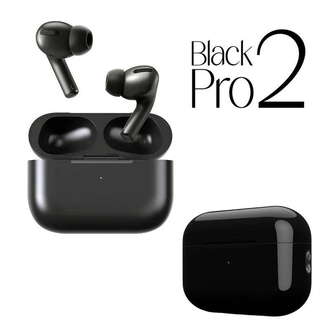 AirPods 2nd Generation Black Edition High Quality Hover Image