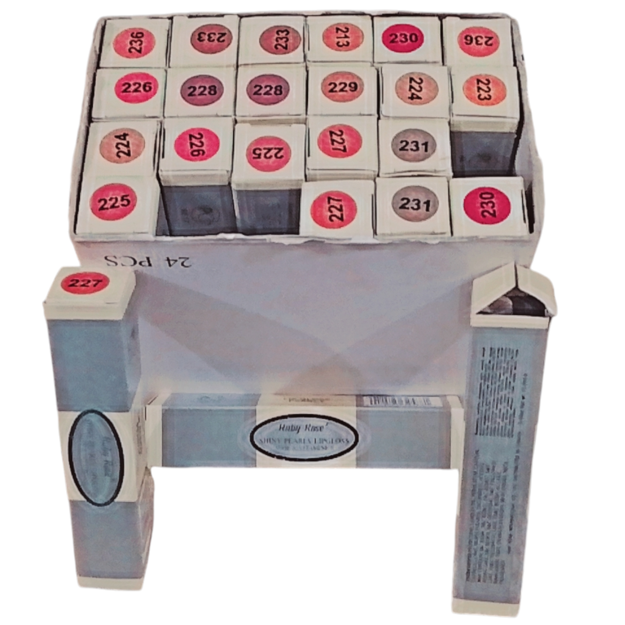 Ruby Rose® Shiny Pearly Lipgloss – Aloe &amp; Vitamin E