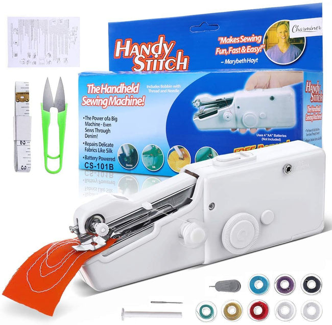 Portable Handy Stitch Sewing Machine Hover Image